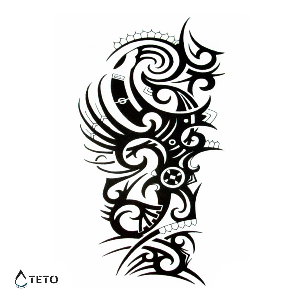 Tribal - Máquina de vida - TETO - Tatuajes Temporales