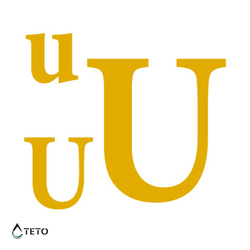 Letra U - set - Tatuajes Temporales TETO