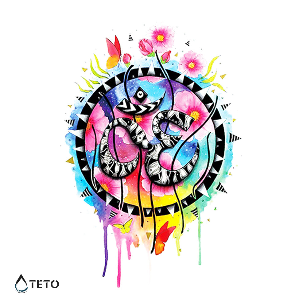 Om – símbolo - TETO - Tatuajes Temporales