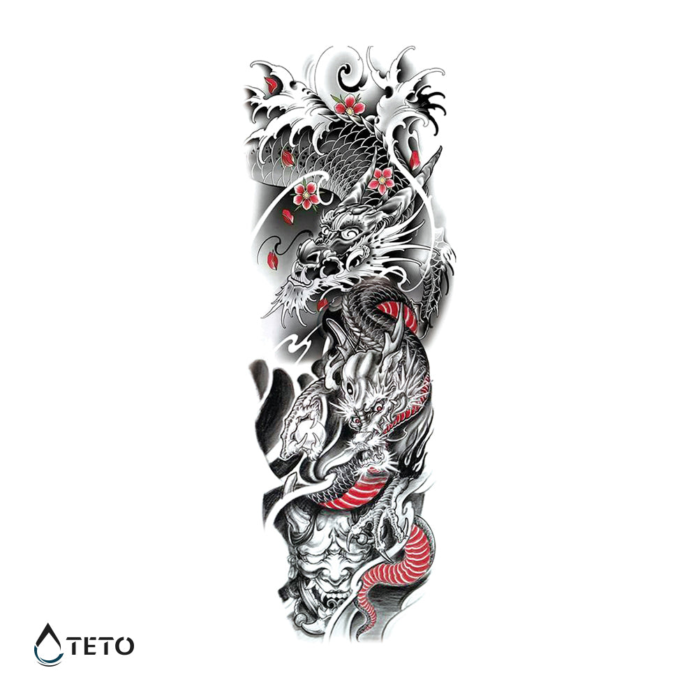 Serpiente - Tatuajes Temporales TETO