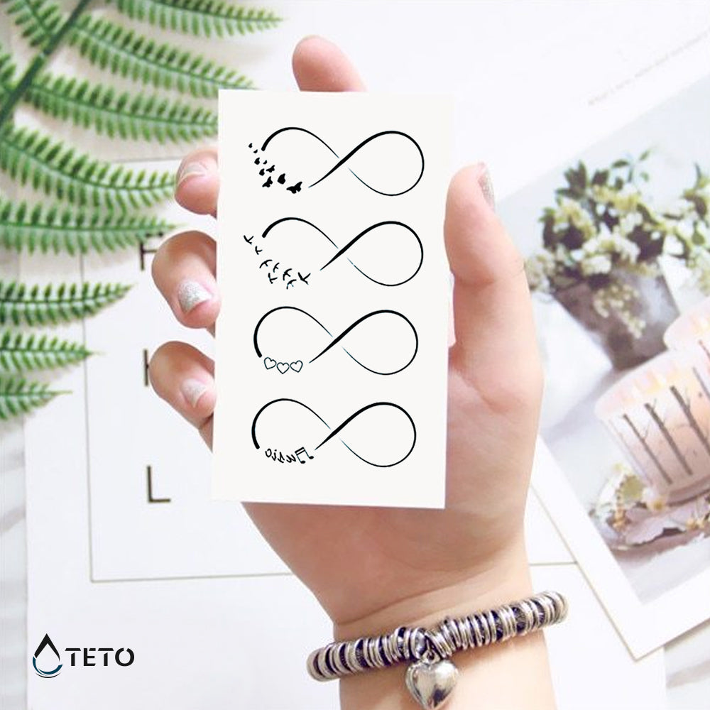 Infinito - set - TETO - Tatuajes Temporales