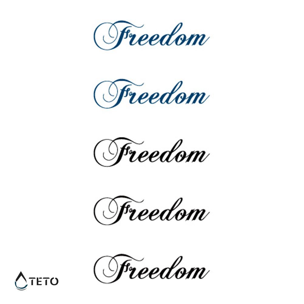 Libertad - set - TETO - Tatuajes Temporales