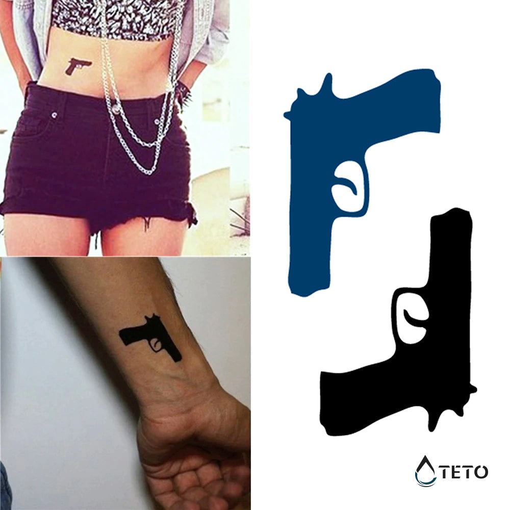 Armas - set - TETO - Tatuajes Temporales