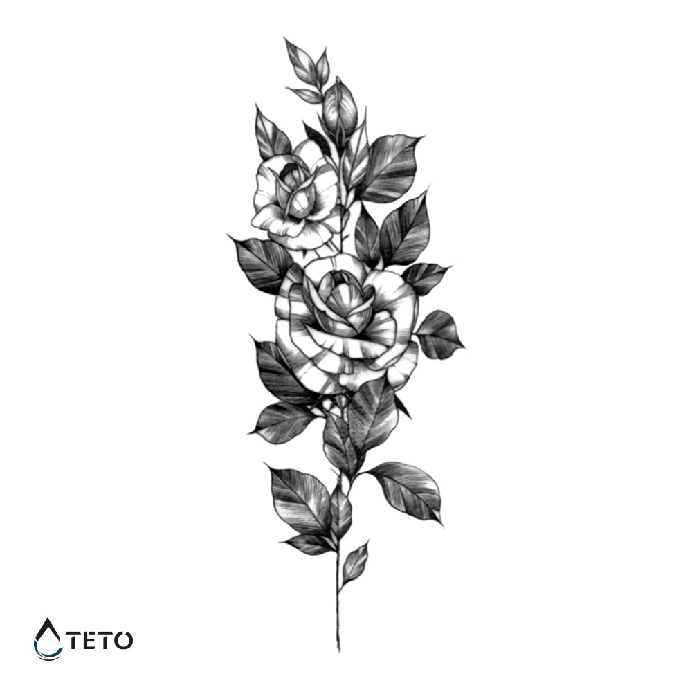Flor - Tatuajes Temporales TETO