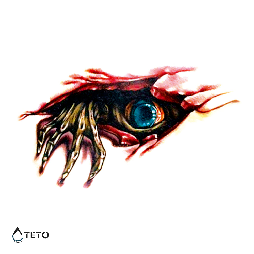 Ojo - extraterrestre - Tatuajes Temporales TETO