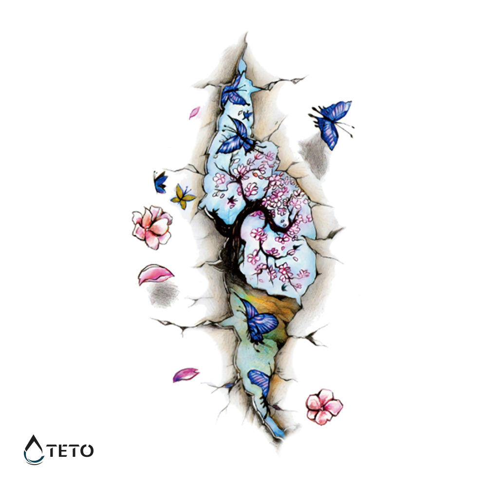 Ventana al alma - naturaleza - Tatuajes Temporales TETO