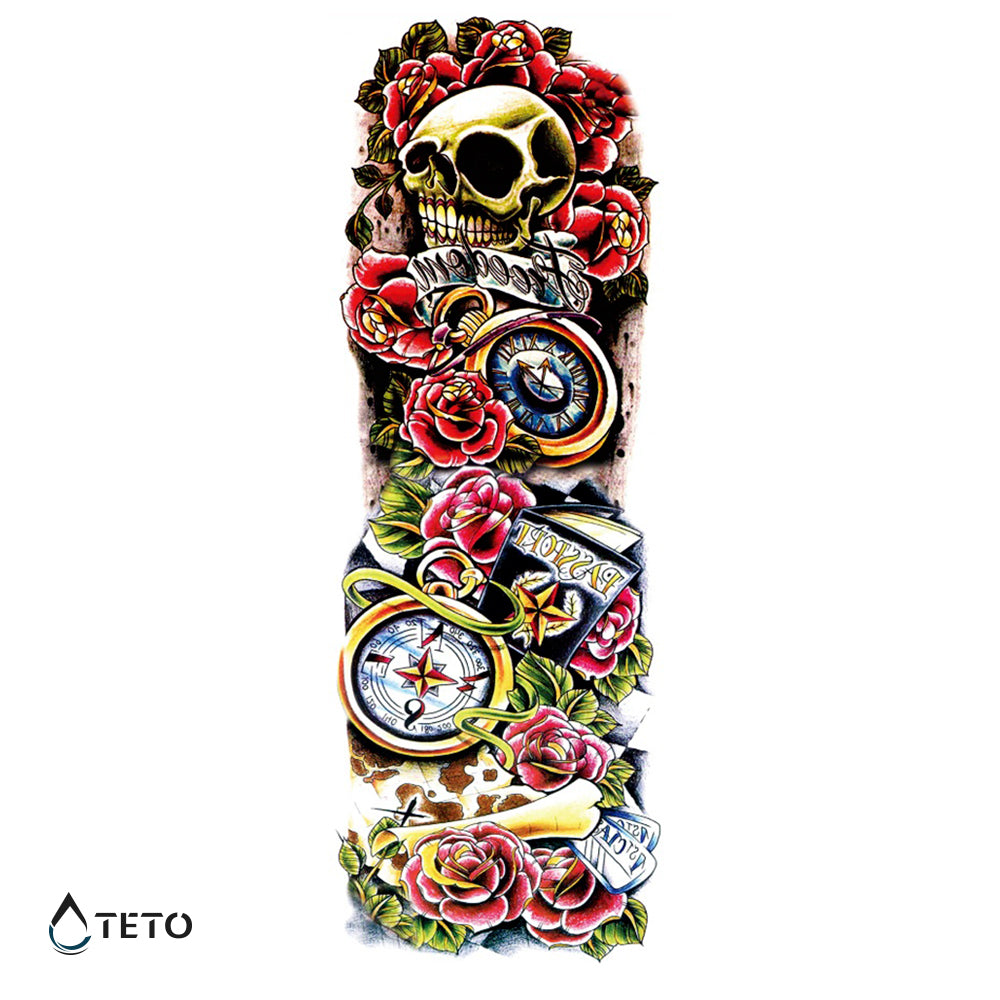 El viaje de la vida - TETO - Tatuajes Temporales