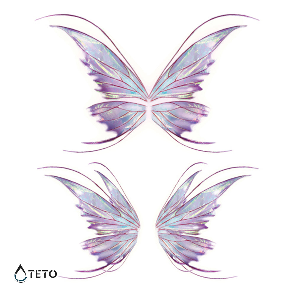 Mariposas – Escarchados - set - TETO - Tatuajes Temporales