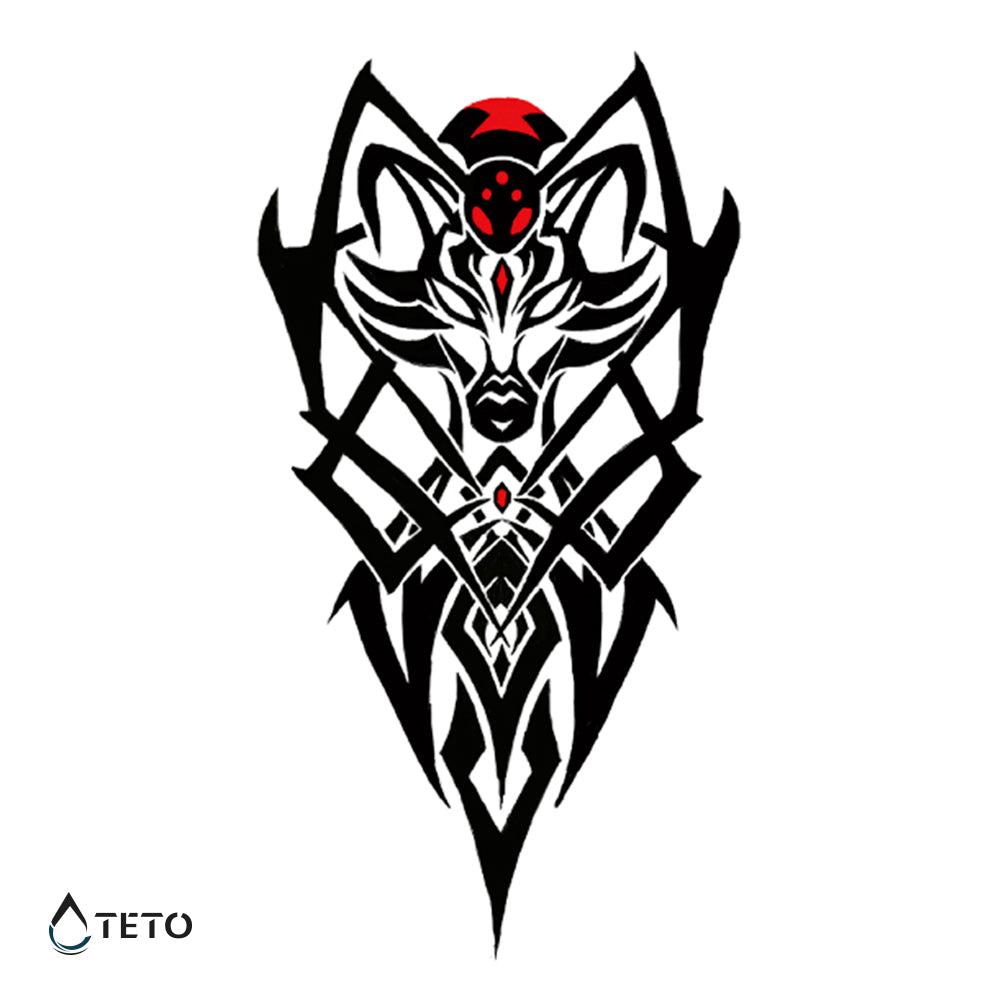 Tribal - anubis - Tatuajes Temporales TETO