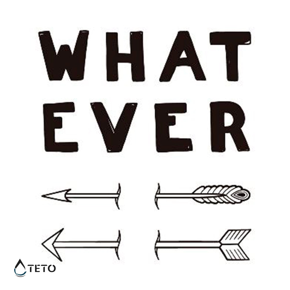 Lo que sea - set - TETO - Tatuajes Temporales