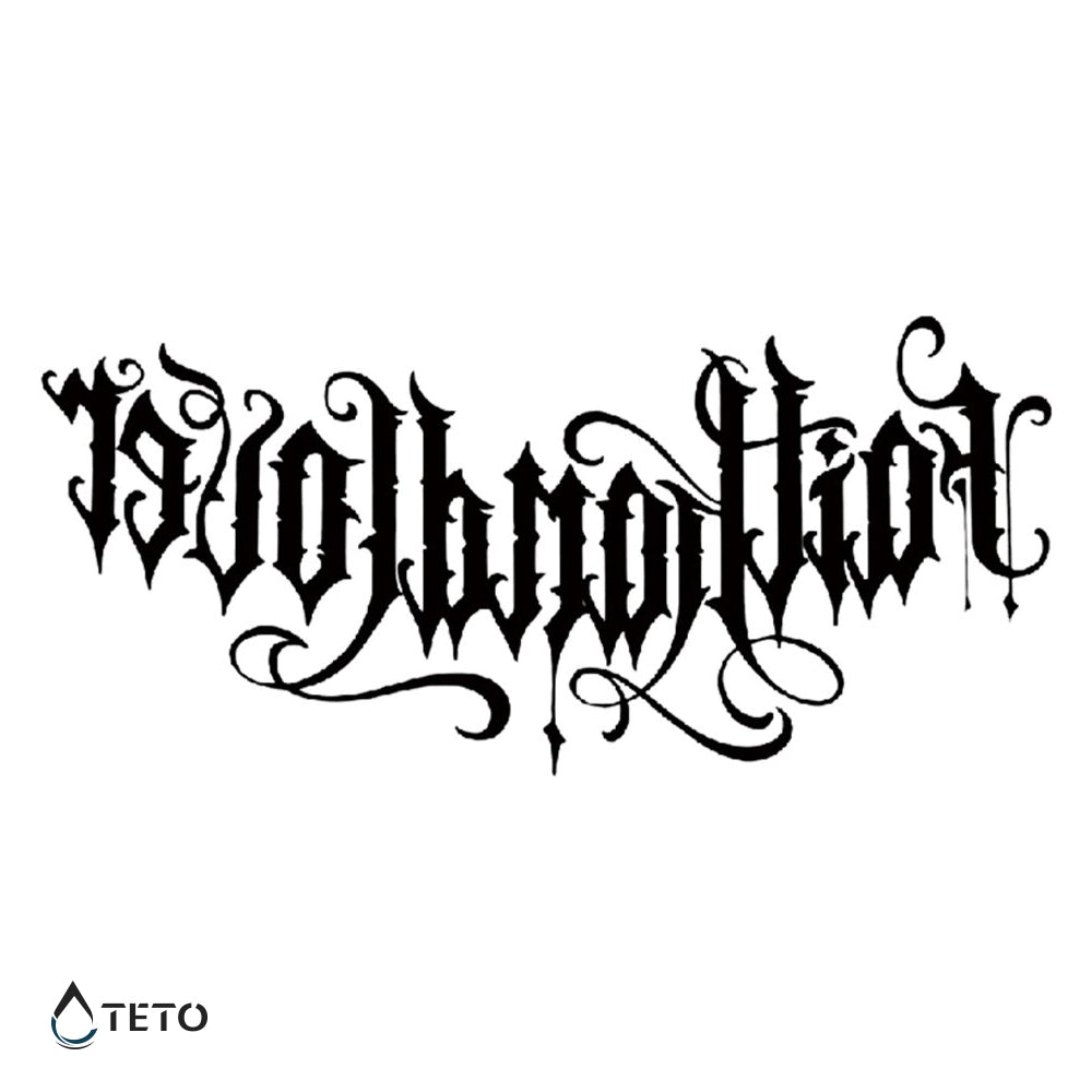 Fe y amor - Tatuajes Temporales TETO