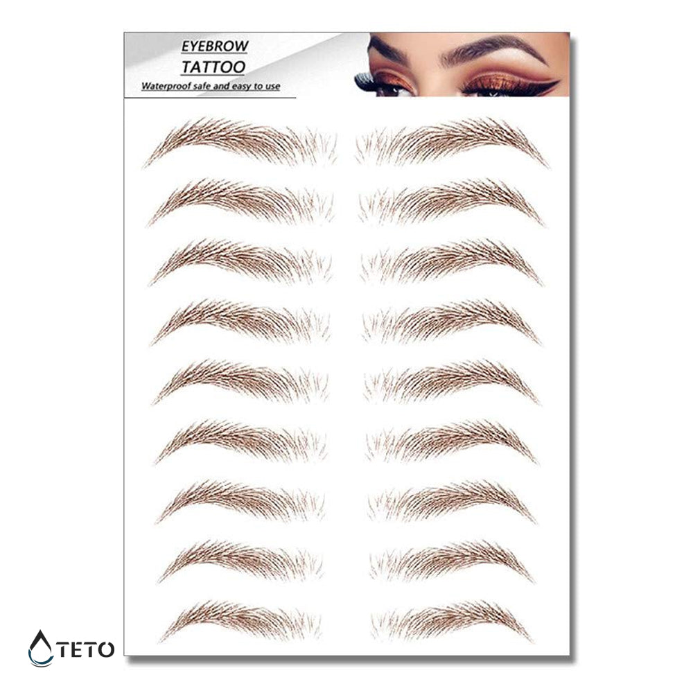 Ceja – Tipo A - TETO - Tatuajes Temporales