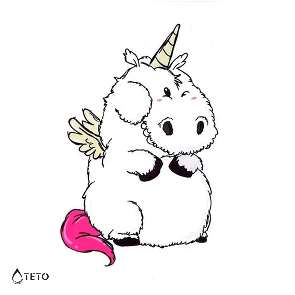 Unicornio - Tatuajes Temporales TETO