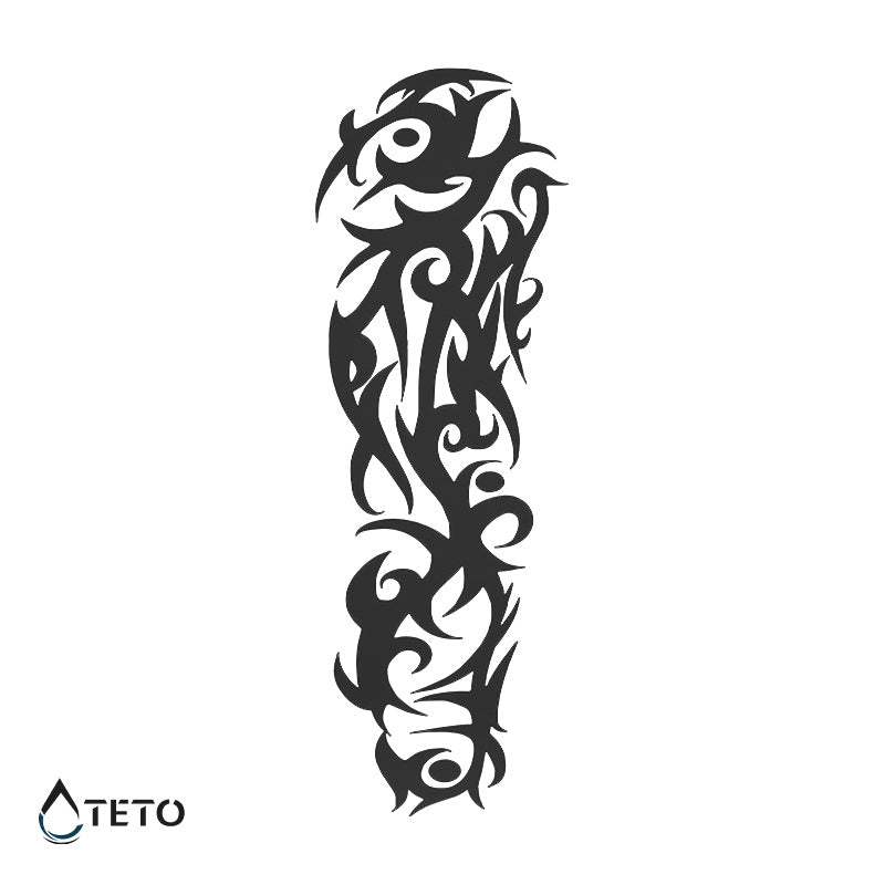 Tribal – Tipo C – Semipermanente - TETO - Tatuajes Temporales
