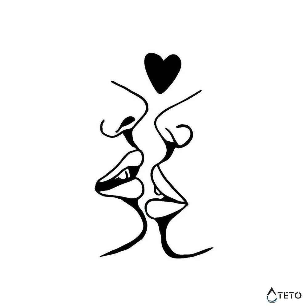 Besos apasionados – Semipermanente