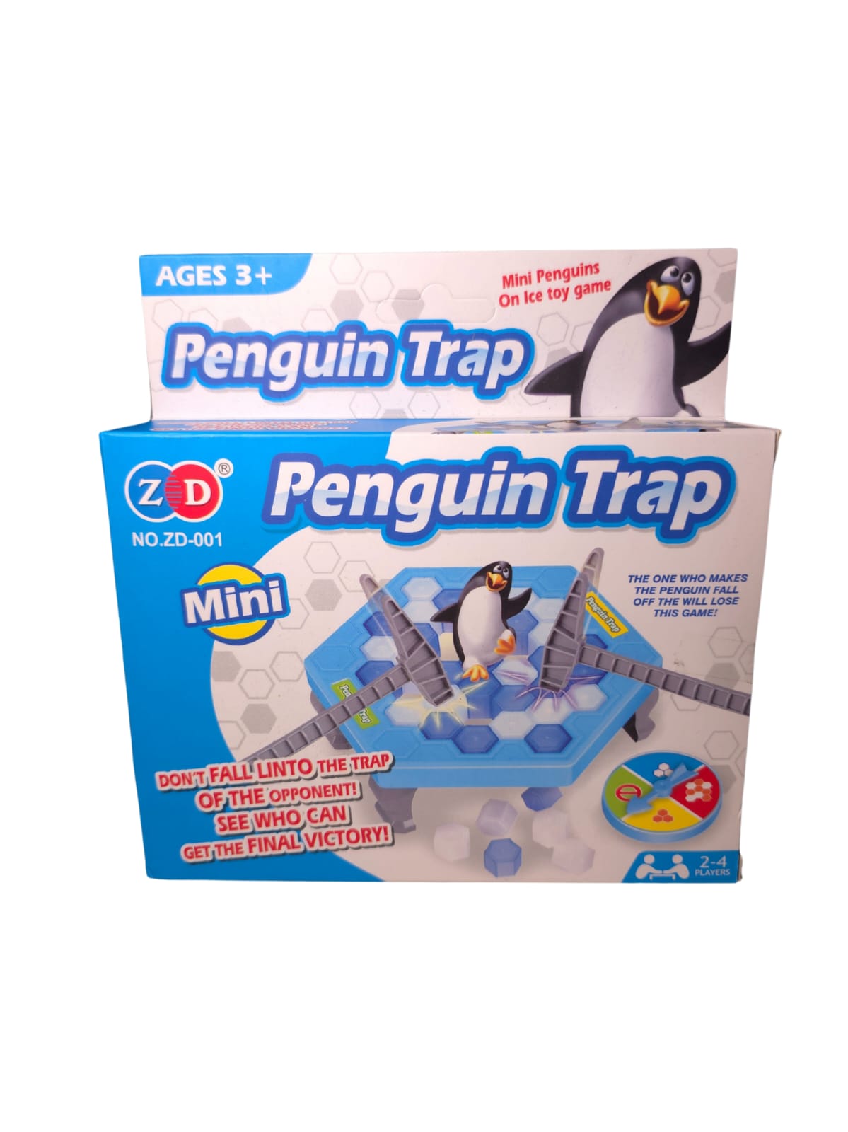 Juego trampa para pingüinos