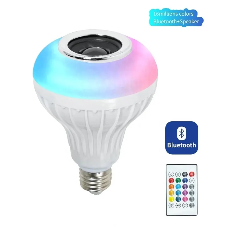 Bombillo LED con bocina bluetooth