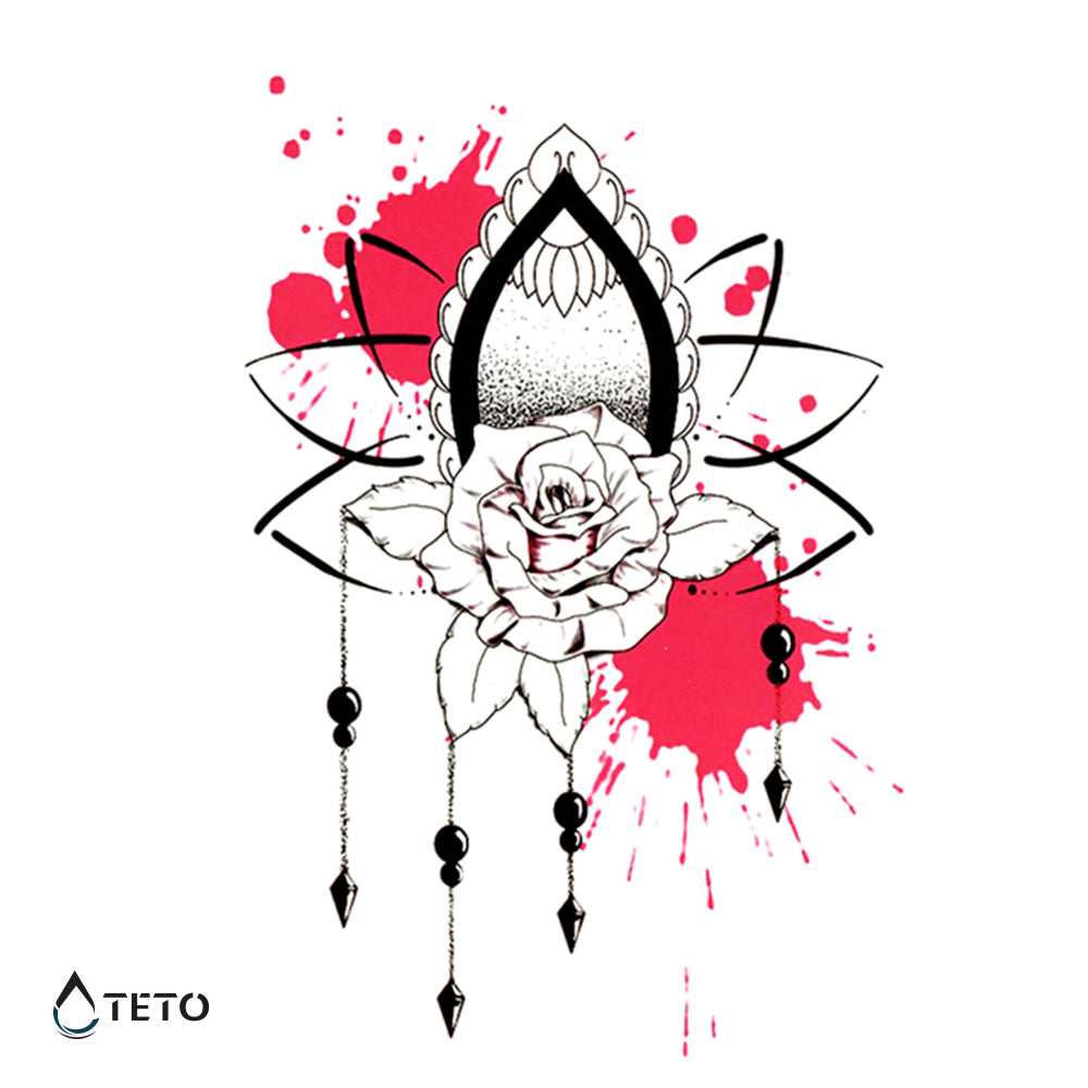 Flor - Tatuajes Temporales TETO