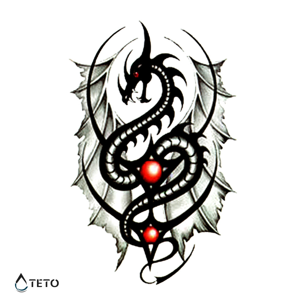Dragón - Tatuajes Temporales TETO