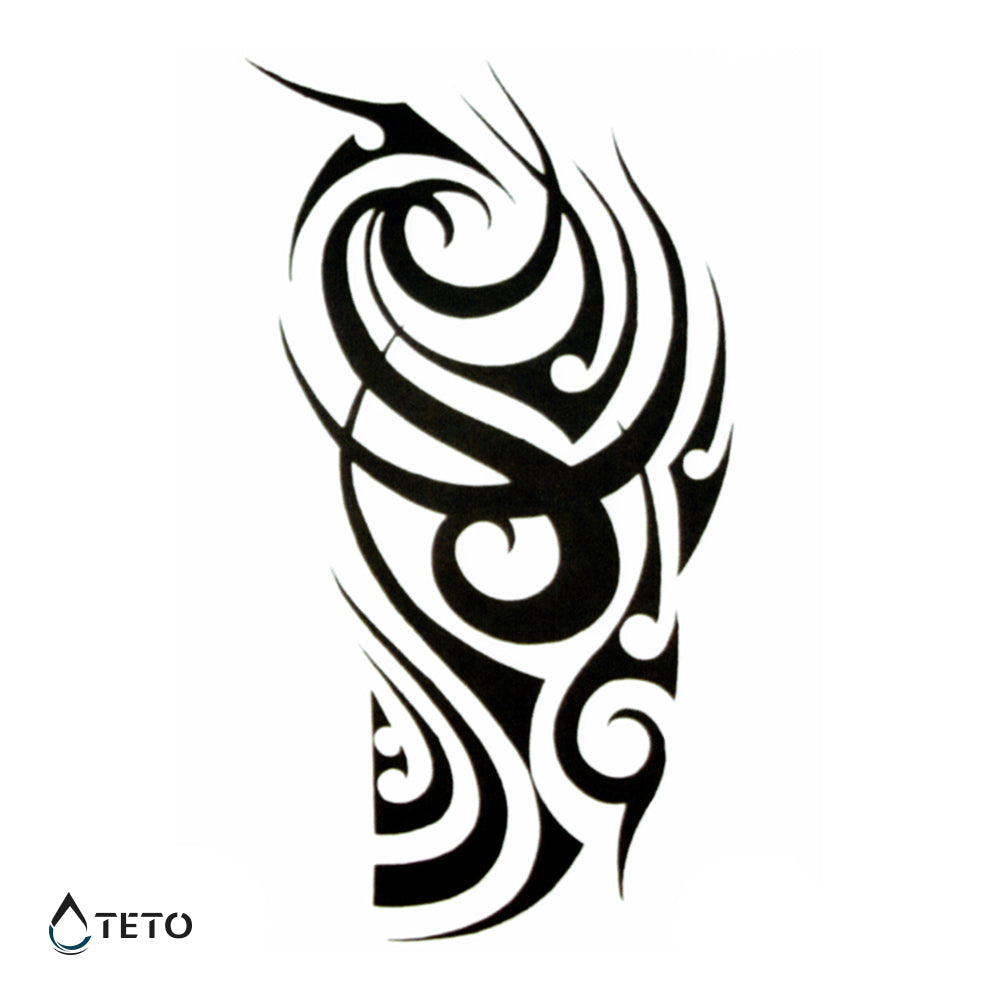 Tribal – Tipo G - TETO - Tatuajes Temporales