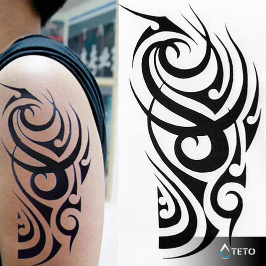 Tribal – Tipo G - TETO - Tatuajes Temporales