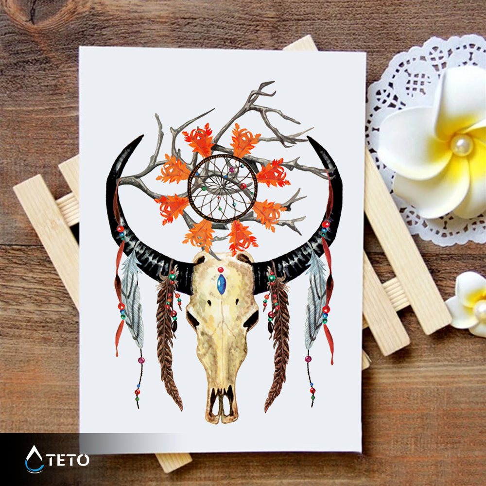 Atrapasueños vaquero - TETO - Tatuajes Temporales