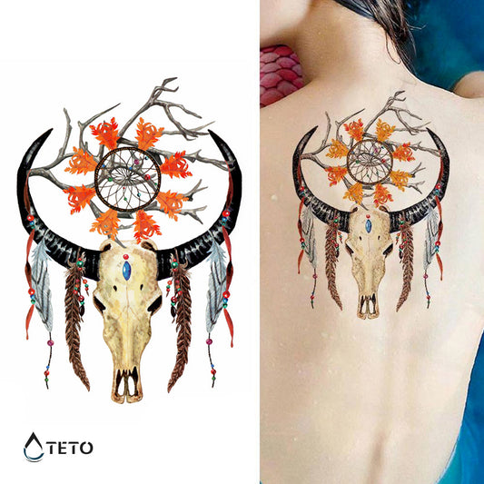 Atrapasueños vaquero - TETO - Tatuajes Temporales