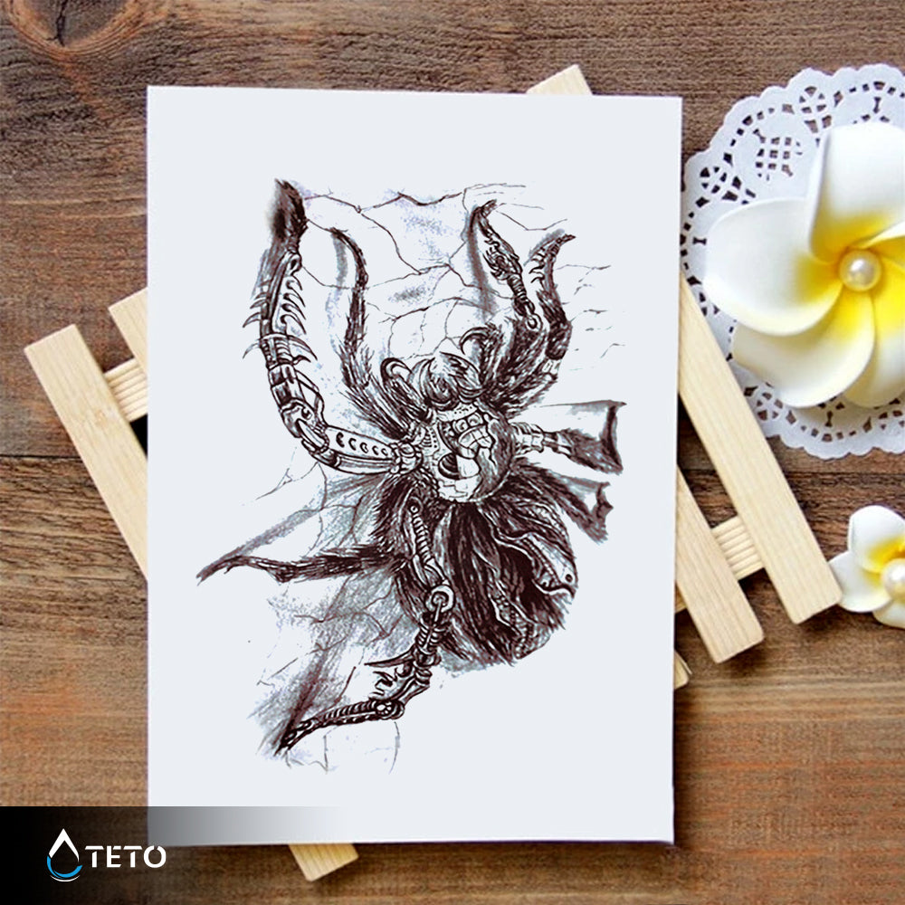 Tarántula - TETO - Tatuajes Temporales
