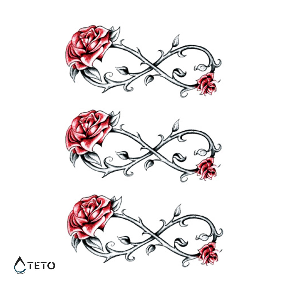 Infinito de rosas con espinas – set