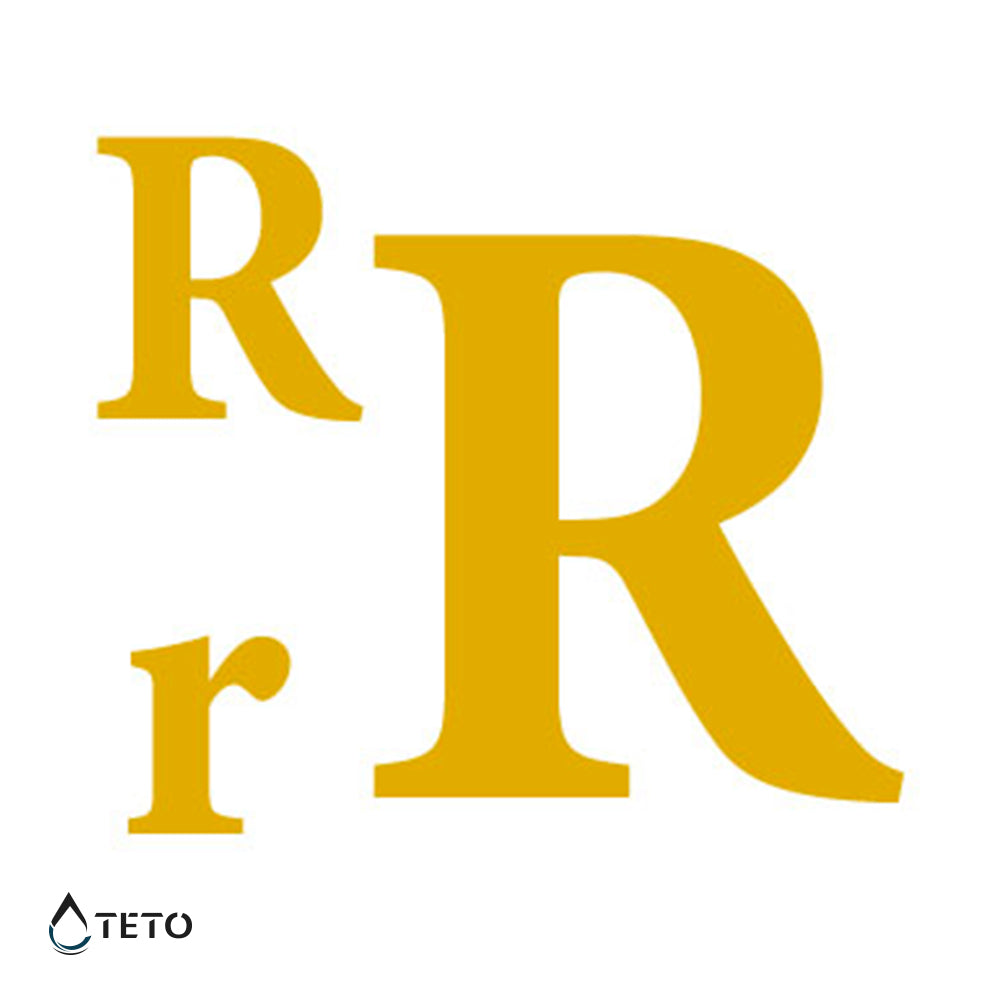 Letra R - set - Tatuajes Temporales TETO