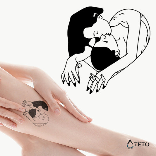 Amor apasionado - TETO - Tatuajes Temporales