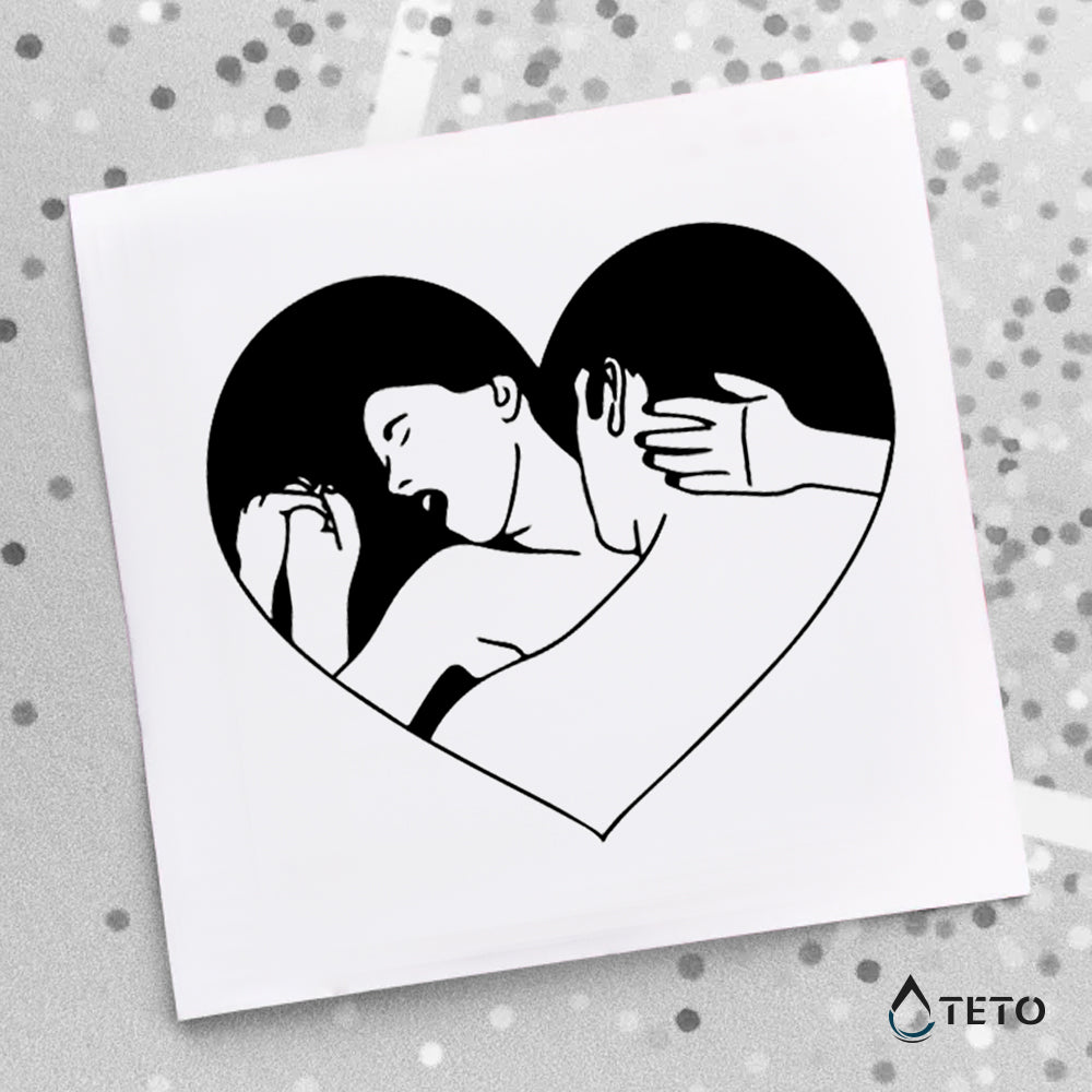 Amor caliente - TETO - Tatuajes Temporales