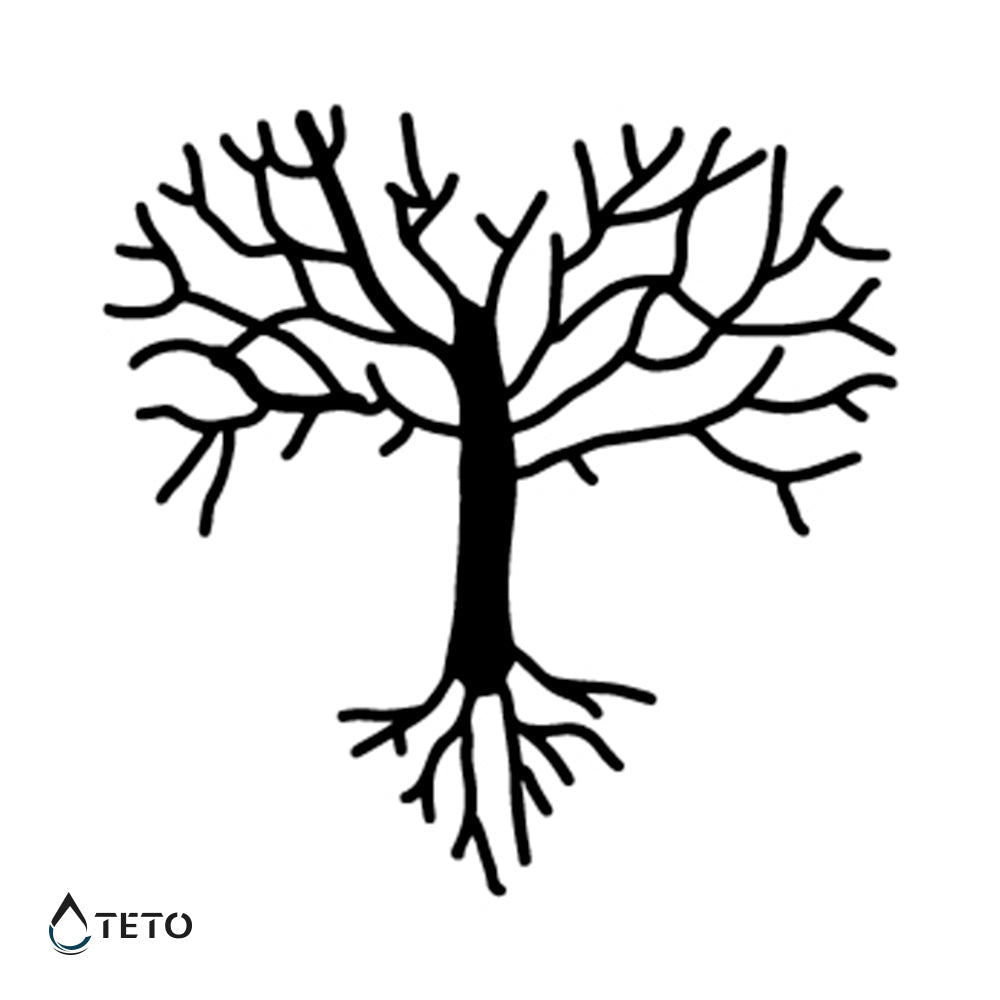 Árbol del corazón - TETO - Tatuajes Temporales