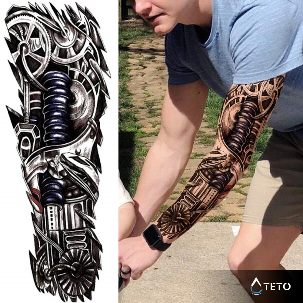 Brazo hidráulico - TETO - Tatuajes Temporales