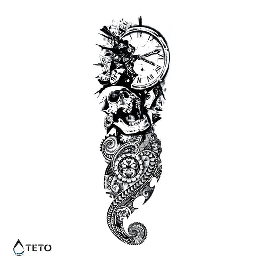 La hora de la muerte - TETO - Tatuajes Temporales