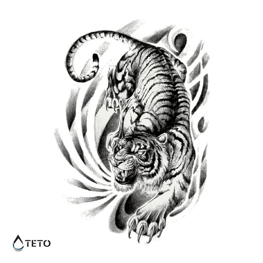 Tigre - Tatuajes Temporales TETO