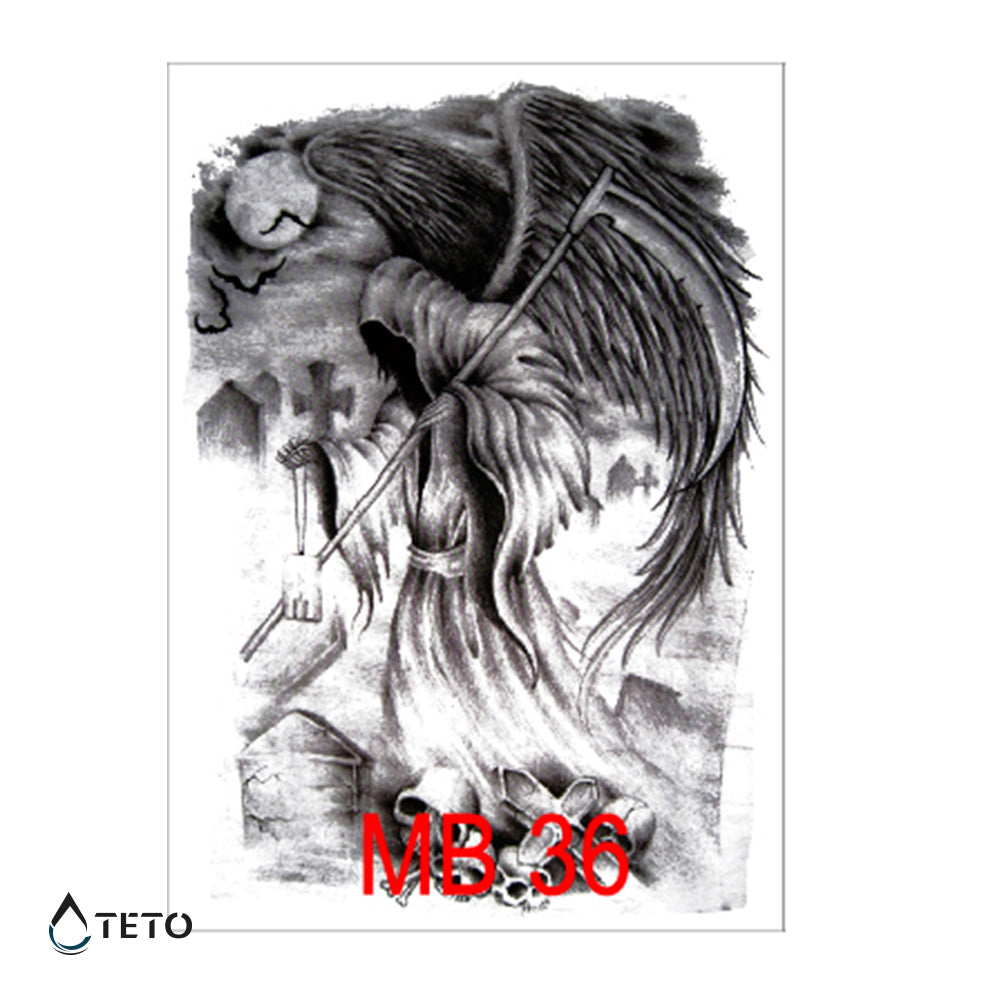 La parca - TETO - Tatuajes Temporales