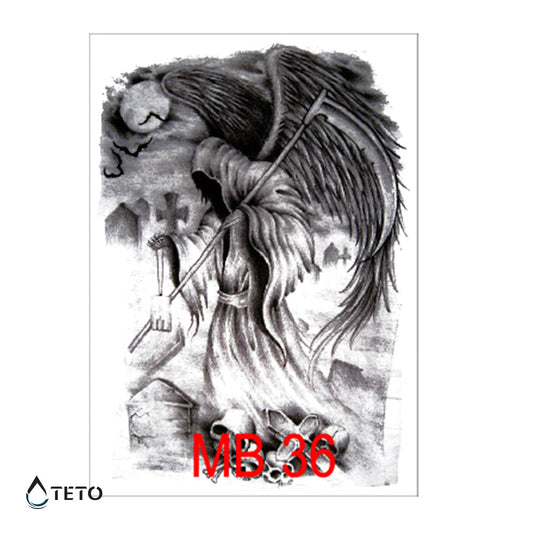 La parca - TETO - Tatuajes Temporales