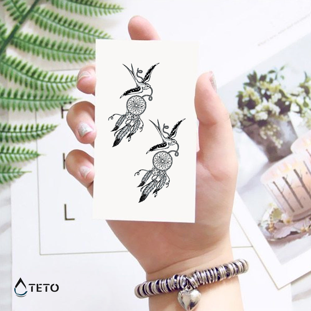 Atrapasueños - set - TETO - Tatuajes Temporales