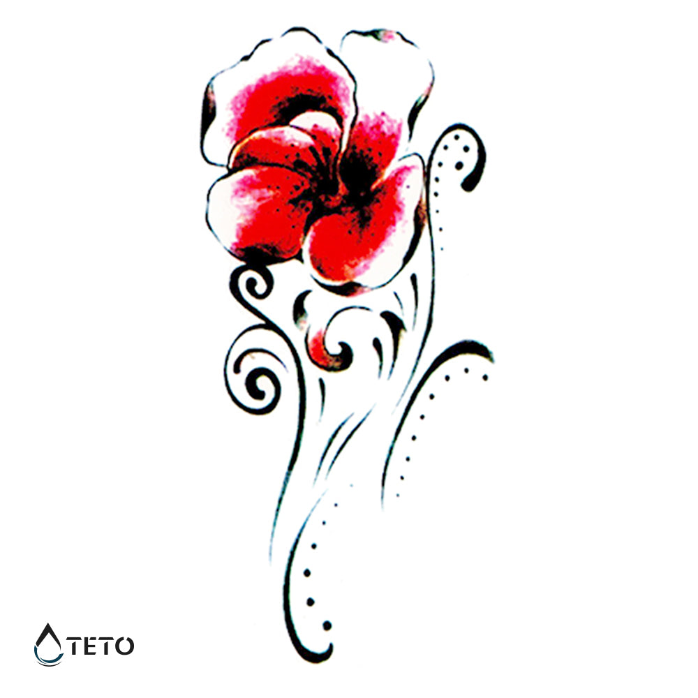 Flor - Tatuajes Temporales TETO