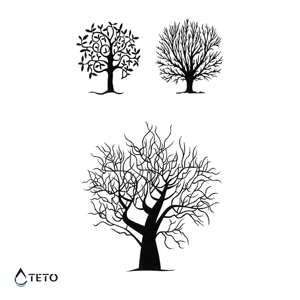 Árbol de la vida - set - Tatuajes Temporales TETO