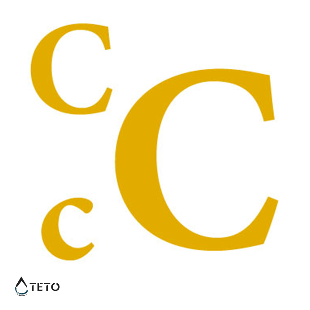 Letra C - set - Tatuajes Temporales TETO