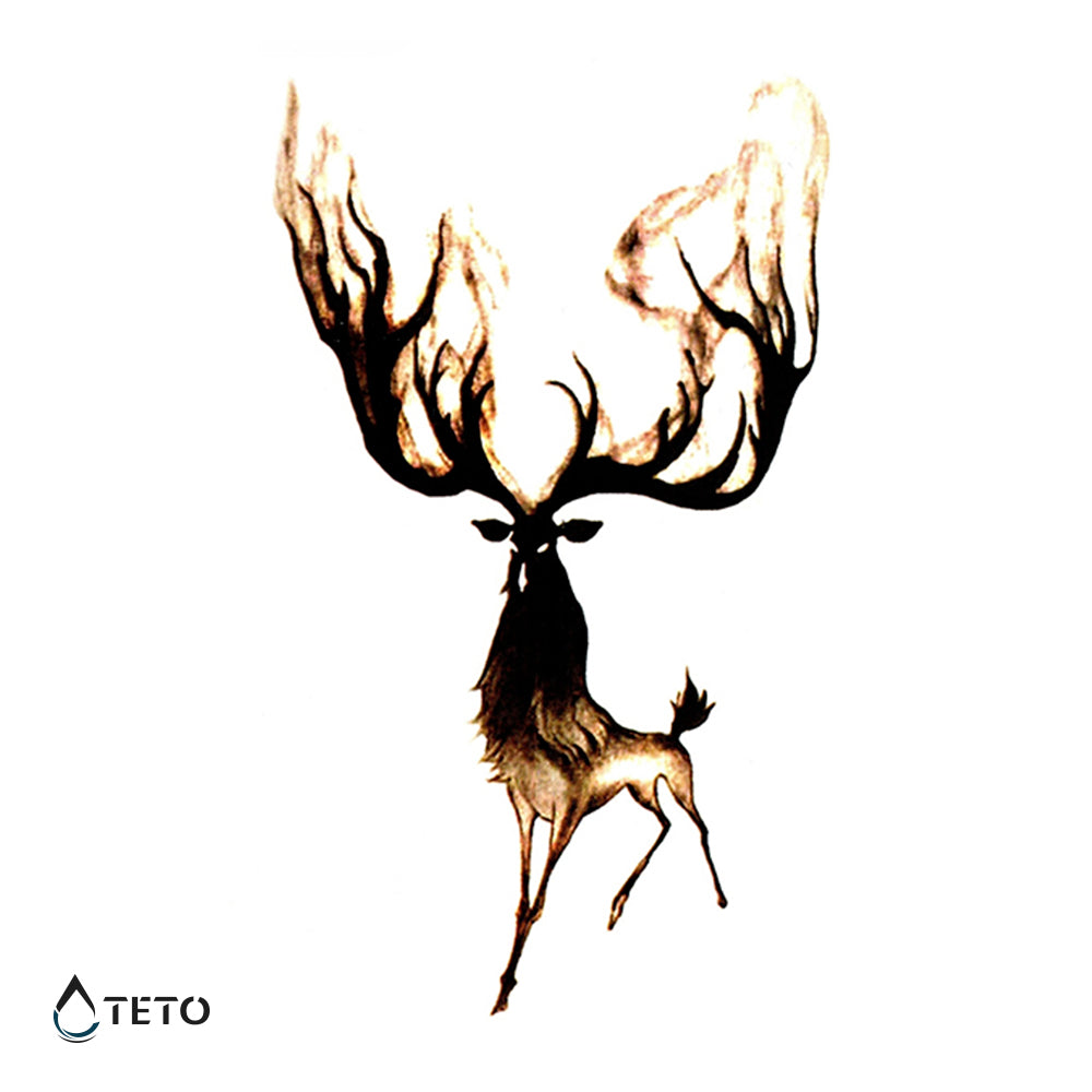Ciervo - Tatuajes Temporales TETO