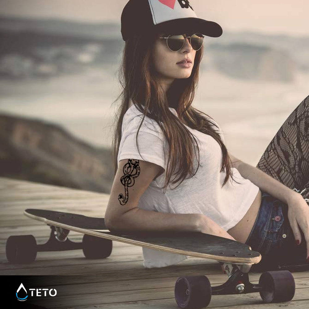 Las reliquias de la muerte - TETO - Tatuajes Temporales