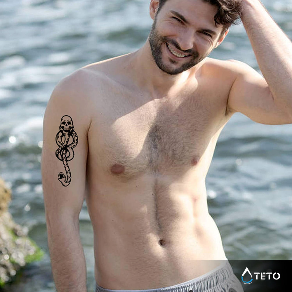 Las reliquias de la muerte - TETO - Tatuajes Temporales
