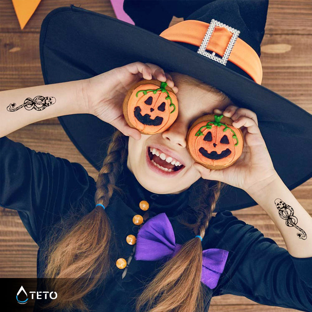 Las reliquias de la muerte - TETO - Tatuajes Temporales