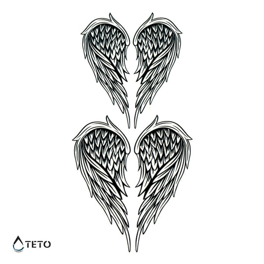 Alas - set - Tatuajes Temporales TETO