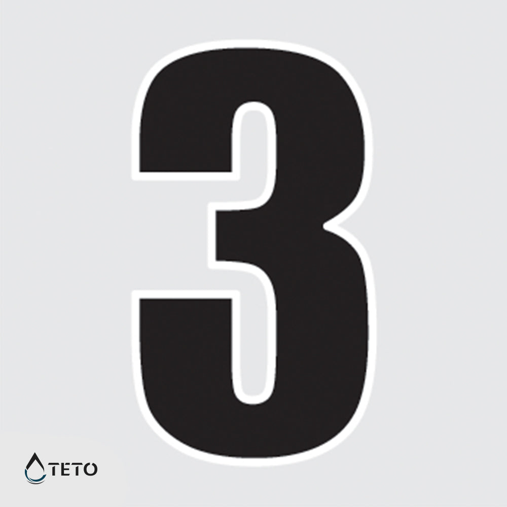 Número 3 - TETO - Tatuajes Temporales