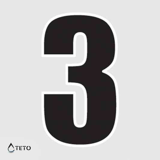 Número 3 - TETO - Tatuajes Temporales