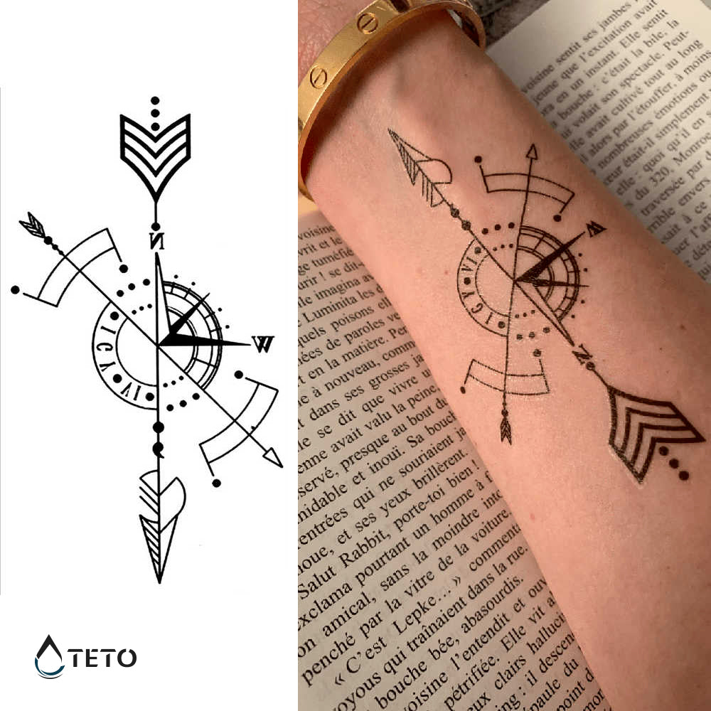 La dirección correcta - TETO - Tatuajes Temporales